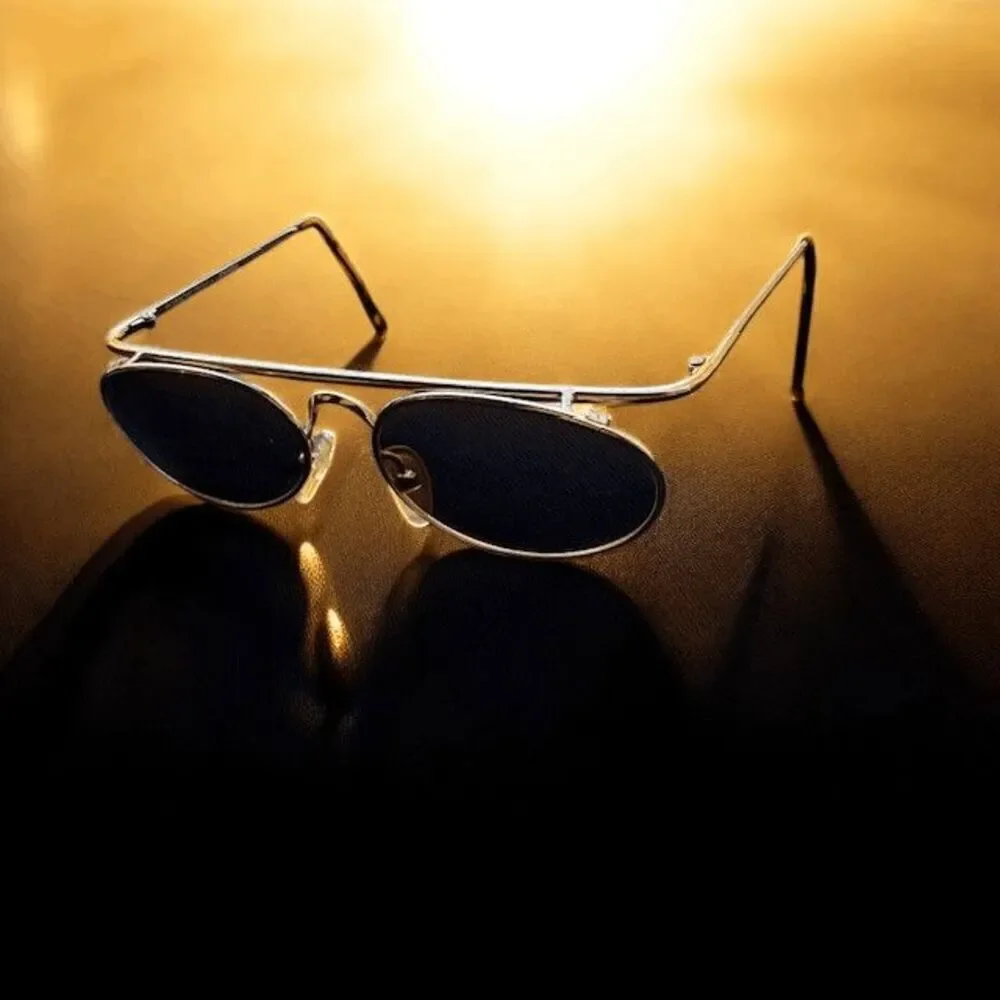 Vintage Porsche Design by‎ Carrera Sunglasses Oval Gold Frame 5681 Australia
